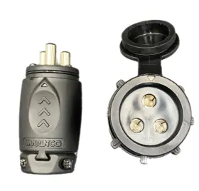 203389 Marinco 70a Trolling Motor Plug And Receptable 3 Wire Awg