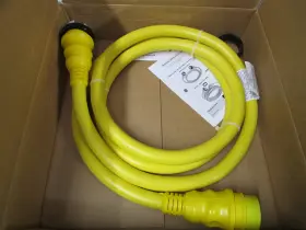 6152spp-12sc Marinco Powercord Plus 12ft 50a 125/250v Molded Marine Cordset