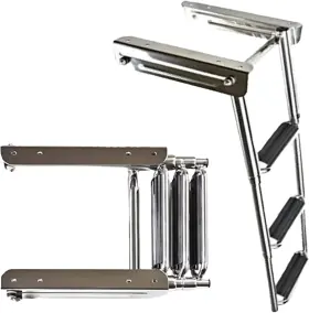 Mc73356195-fba Marine City Stainless Steel Under Platform Telescoping Retractable Handrail
