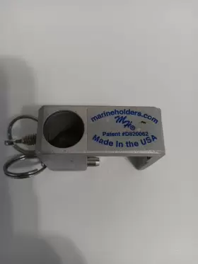 D820062 Marine Holder Pontoon 3/4 Flag Pole Boating Pre Owned #2