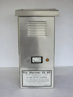 Ss-80 Mariner Pro Ss 80 Amp Automatic Marine Battery Charger - 3 Bank