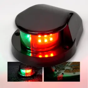 7205b Marinexplore Boat Navigation Light Led Marine Bow Front Warning For Black
