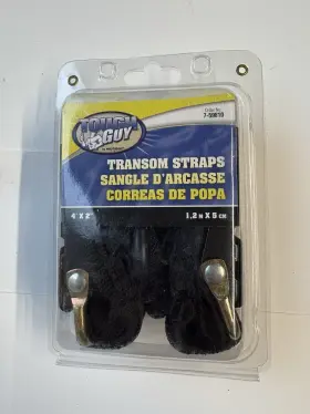 7-59810 Marpac Tough Guy 4ft X 2 Inch Transom Straps New In Package Boat Owners