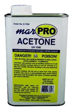 6-7450 Marpro 787766674507 Acetone 1 Quart 32oz Brush Roller Molds Cleaner
