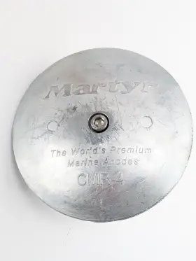 Cmr04 Martyr Anodes Box Of 5 Zinc Rudder Or Trim Tab Anode Inch Metals #2