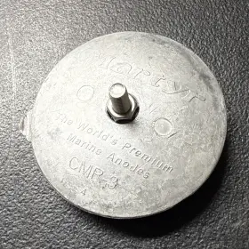 Cmr03al Martyr Anodes Aluminum Rudder Or Trim Tab Anode 3-3/4 Inch