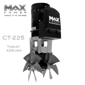 317558 Max Power Bow Thruster Ct 225 24v - For Boats 44ft-68ft