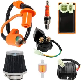 A7tc Maxanda 783903788045 High Performance Racing 6 Pin Ac Cdi Ignition Coil Spark Plug For Gy6