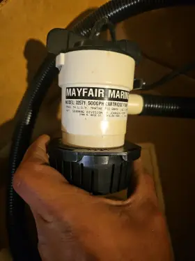 32571 Mayfair Marine 12v Aeration Pump Live Wells Big Tanks 500 Gph Johnson Pumps #2