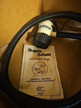 32571 Mayfair Marine 12v Aeration Pump Live Wells Big Tanks 500 Gph Johnson Pumps