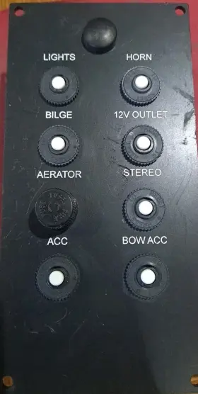 Ps-71 Mechanical Boat/marine Breaker /fuse Panel P# 71
