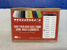 Megaware Keelguard 672057209103 Polymer Boat Keel Protector 10ft Long 5 Inch Wide Blue New Sealed