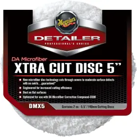 Dmx5 Meguiars Da Dual Action Microfiber 5 Inch Xtra Cut Disc 2 Pack