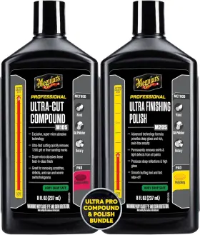 M205 Meguiars M105/m205 M105 And Mirror Glaze Compound Polish Kit Pro Results