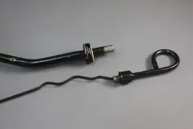 12117a2-a5 Mercruiser 12117a2 4.3l V6 185hp 205hp 4bbl Oil Dipstick Tube Level Gauge Pan #2
