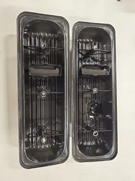 14252-14251 Mercruiser Used Mercury Chevy 14252 14251 1985-1992 4.3l 4.3 V6 Valve Covers #2