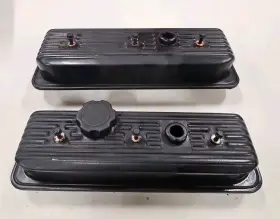 14252-14251 Mercruiser Used Mercury Chevy 14252 14251 1985-1992 4.3l 4.3 V6 Valve Covers #3