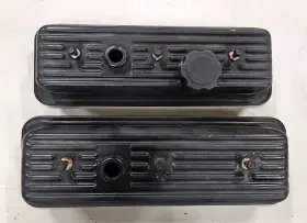 14252-14251 Mercruiser Used Mercury Chevy 14252 14251 1985-1992 4.3l 4.3 V6 Valve Covers