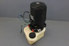 14336a17 Mercruiser Oildyne Hydraulic Power Trim Pump Motor Plastic Reservoir #2
