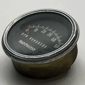 6468339 Mercruiser Vintage Marine Boat Tachometer Gauge 5000 Rpm Marked Nov 1968 #3