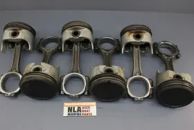 14053831 Mercruiser 735-8938 Omc Gm 14006722 Piston Connecting Rod Set 3.8l V6 229 Engine