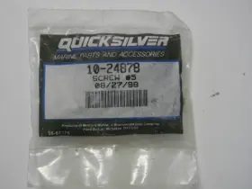 10-24878 Mercury Marine Quicksilver Mercruiser Bolt / Screw Oem Pack Of 5 Each