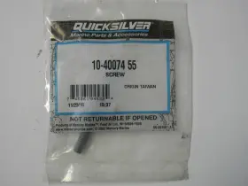 10-4007455 Mercury 10-40074 Marine Quicksilver Mercruiser Screw Oem