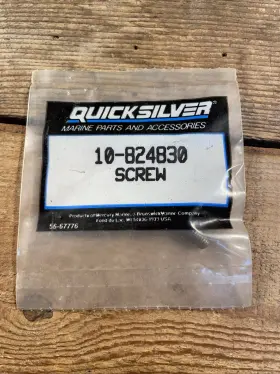10-824830 Mercury Quicksilver Screw Oem Nos