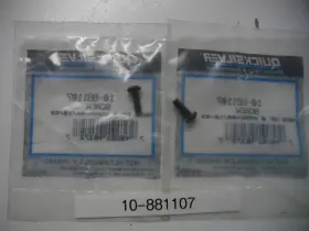 10-881107 Mercury Marine Quicksilver Mercruiser Screw Oem Pack Of 2 Each Remote