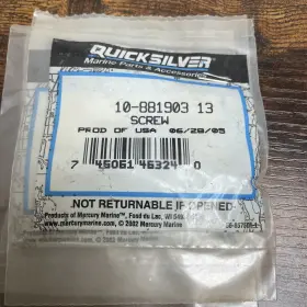 10-881903 Mercury Quicksilver 13 Screw Qty-3 Oem Nos