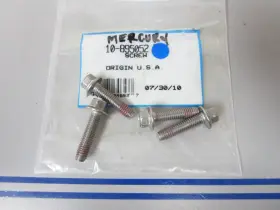 10-895052 Mercury New Oem Lot Of 4 0810 Quicksilver Screw