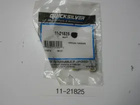 11-21825 Mercury Marine Quicksilver Mercruiser Nut Oem Pack Of 4 Each