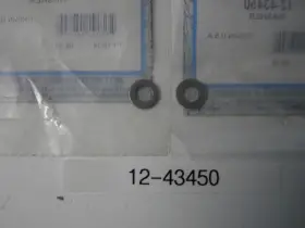 12-43450 Mercury Marine Quicksilver Mercruiser Washer Oem Pack Of 2 Each
