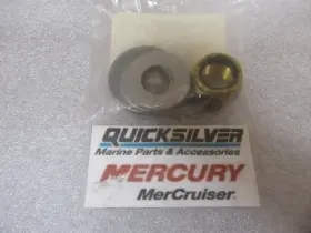 12-840383a Mercury L0c Quicksilver 2 Washer/nut Kit Oem New Factory Boat Parts