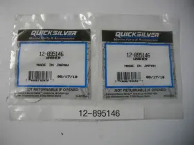12-895146 Mercury Marine Quicksilver Mariner Washer Oem Pack Of 2 Each