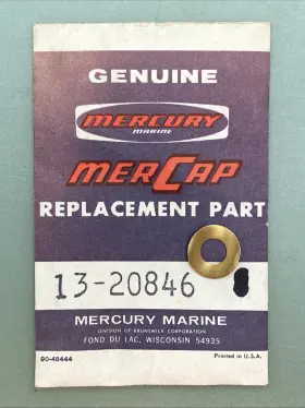 13-20846 Mercury Qty 3 New Genuine Washer Wave