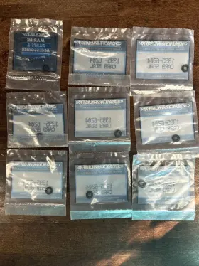 1395-6204 Mercury Genuine Quicksilver Qty 9 Carburetor Seal Oem #2