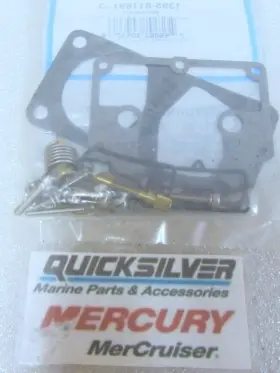 1395-811691 Mercury N29c Quicksilver 3 Carburetor Repair Kit Oem New Boat Parts