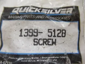 1399-5128 Mercury R14 Genuine Quicksilver Screw Oem New Factory Boat Parts #3