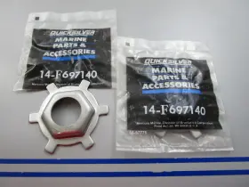 14-f697140 Mercury New Oem Lot Of 2 Quicksilver Tab Washer 0810