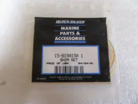 15-819415a Mercury T34 Genuine Quicksilver 1 Shim Set Oem New Factory Boat Parts