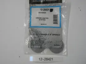12-28421 Mercury 16-66373 Marine Quicksilver Mercruiser Stainless Washer Oem Pack Of 2 Ea