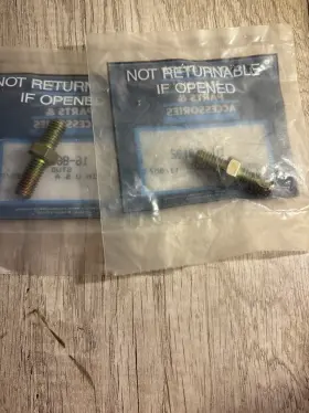 16-860102 Mercury New Oem Quicksilver Package Of 2 Studs Bk500-25