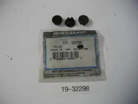 19-32298 Mercury Marine Quicksilver Mercruiser Plug Oem Pack Of 3 Each