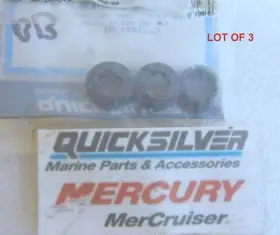 19-889725 Mercury E60 Quicksilver Vent Plug Lot Of 3 Oem New Factory Boat Parts
