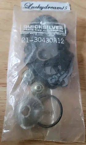 21-30430a12 Mercury Quicksilver Check Valve Kit Oem New Factory Boat Parts
