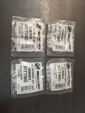 22-59169003 Mercury 8 New Marine Boat Oem Tee Fitting Part No