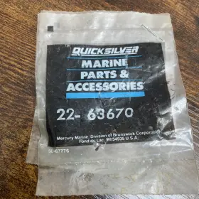 22-63670 Mercury Quicksilver Fitting Qty-2 Oem Nos