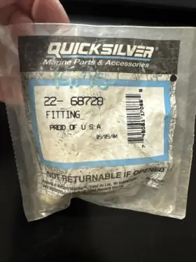 22-68728 Mercury Fitting