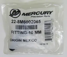 22-8m6002065 Mercury New Marine Boat Oem 10 Mm Fitting Part No